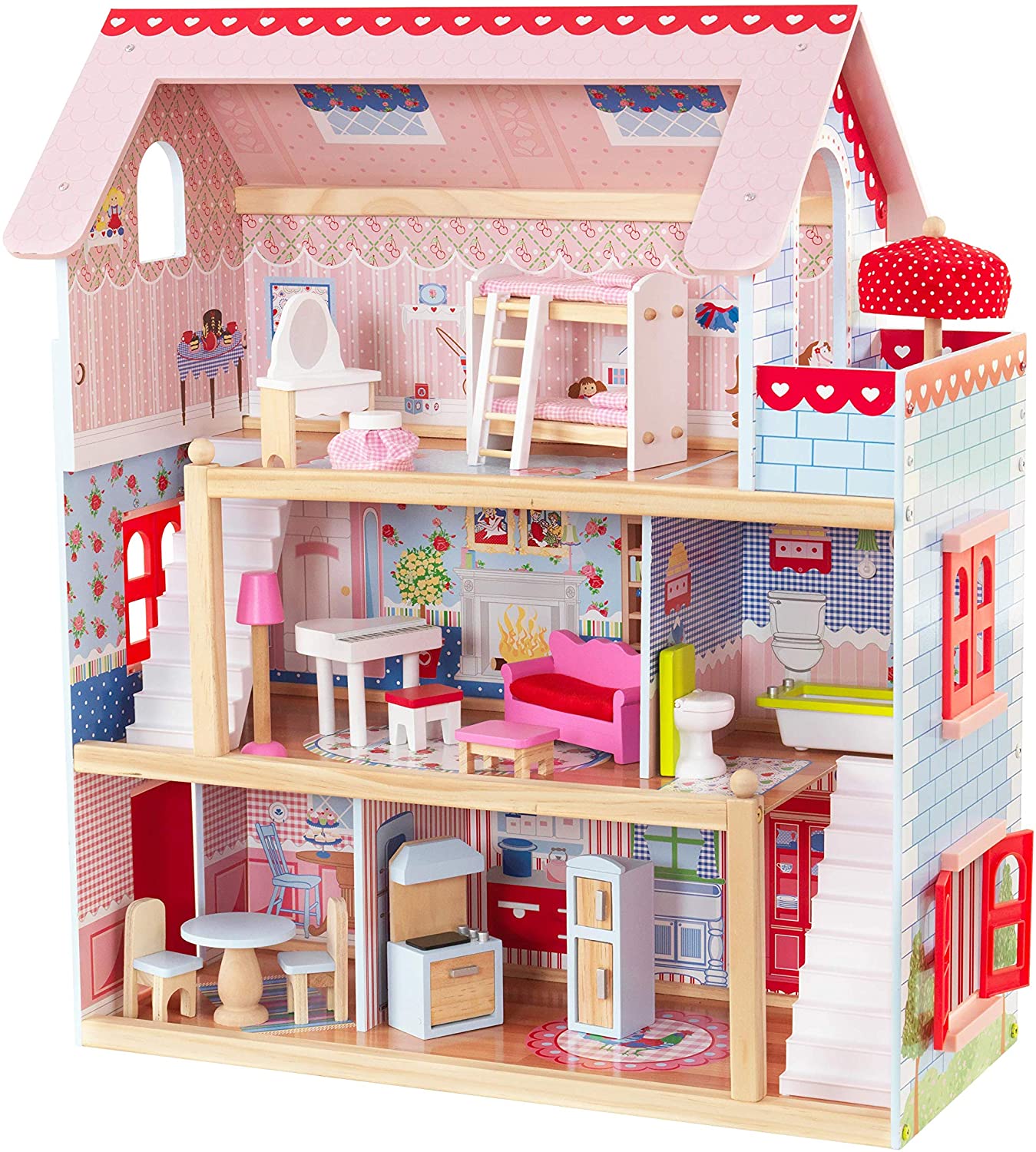 10 Best Dollhouses for Girls  Casinha de boneca barbie, Casa de