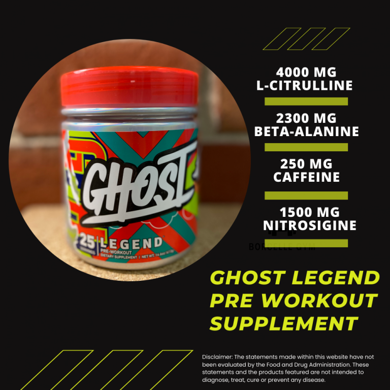 Ghost Legend Pre Workout Drink Supplement Review Brainz