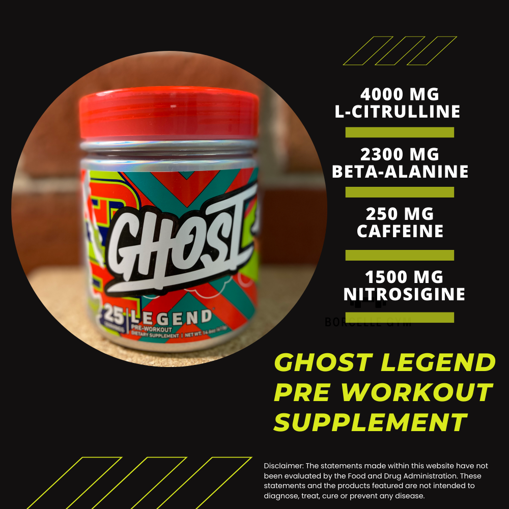 Ghost Legend Pre Workout Drink Supplement Review – Brainz
