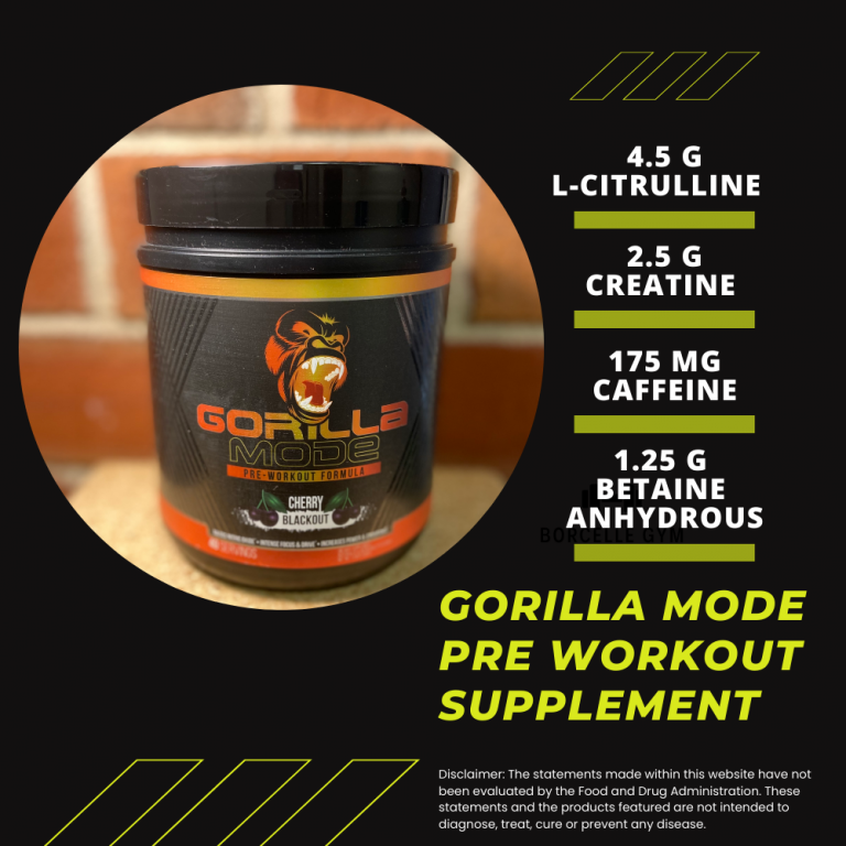 Gorilla Mode Pre Workout Flavors Ranked at Brent McKeel blog