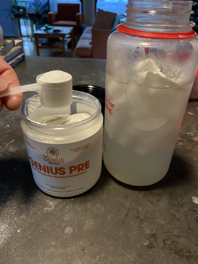 Genius Pre Workout Drink Supplement Review Brainz