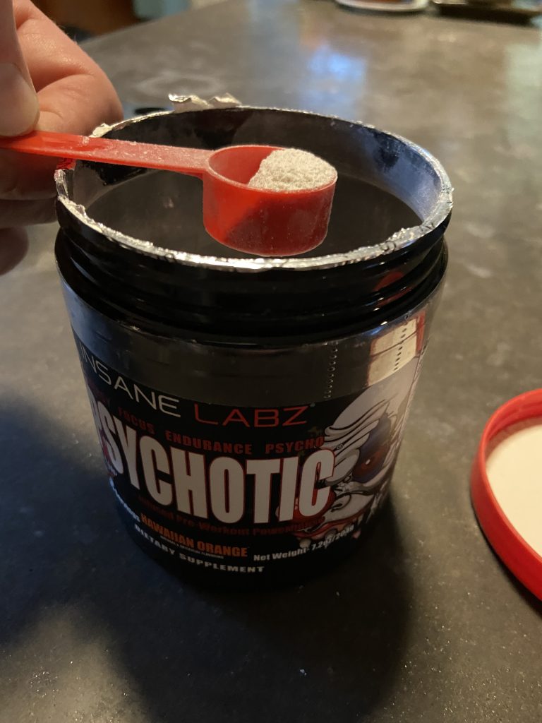 Psychotic Pre Workout Drink Supplement Review Brainz