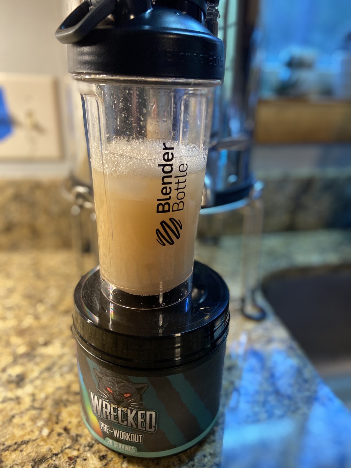 Wrecked Pre Workout Drink Supplement Review Brainz